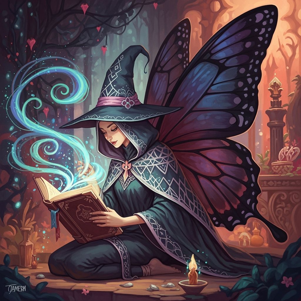 Whimsical magic art