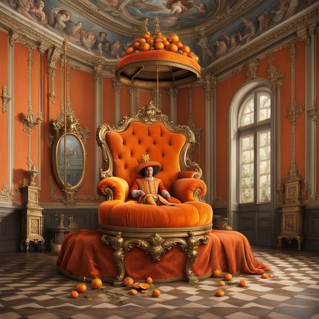 William of Orange as an Orange Fruit