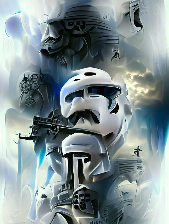 Imperial Stormtrooper Poster Art from Star Wars