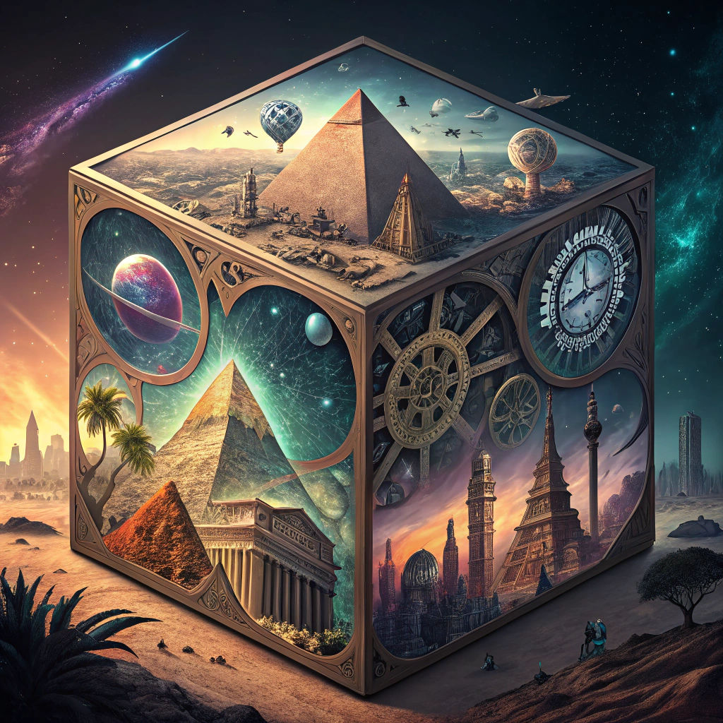 Intricate Time Cube: A Digital Art Masterpiece
