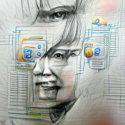 AI-Generated Portrait Displaying Realistic Features