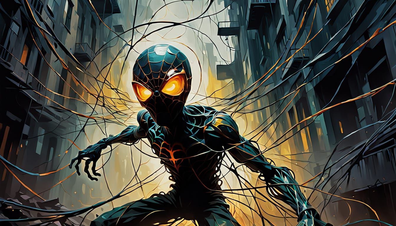 Surreal Breakthrough in a Web of Wires