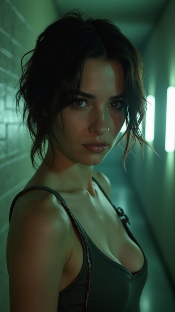 Fabiana Udenio as Jill Valentine in Laboratory