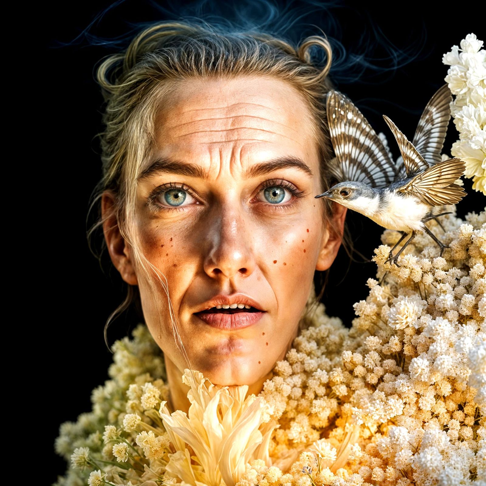 Magical Surrealism: Biological Forms in Ethereal Dreamscape