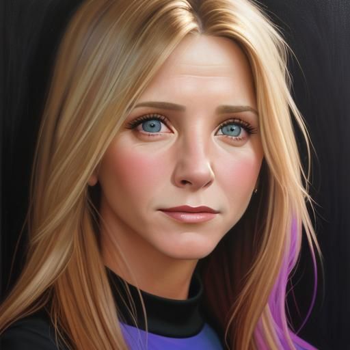 Vibrant Portrait as Oil Painting