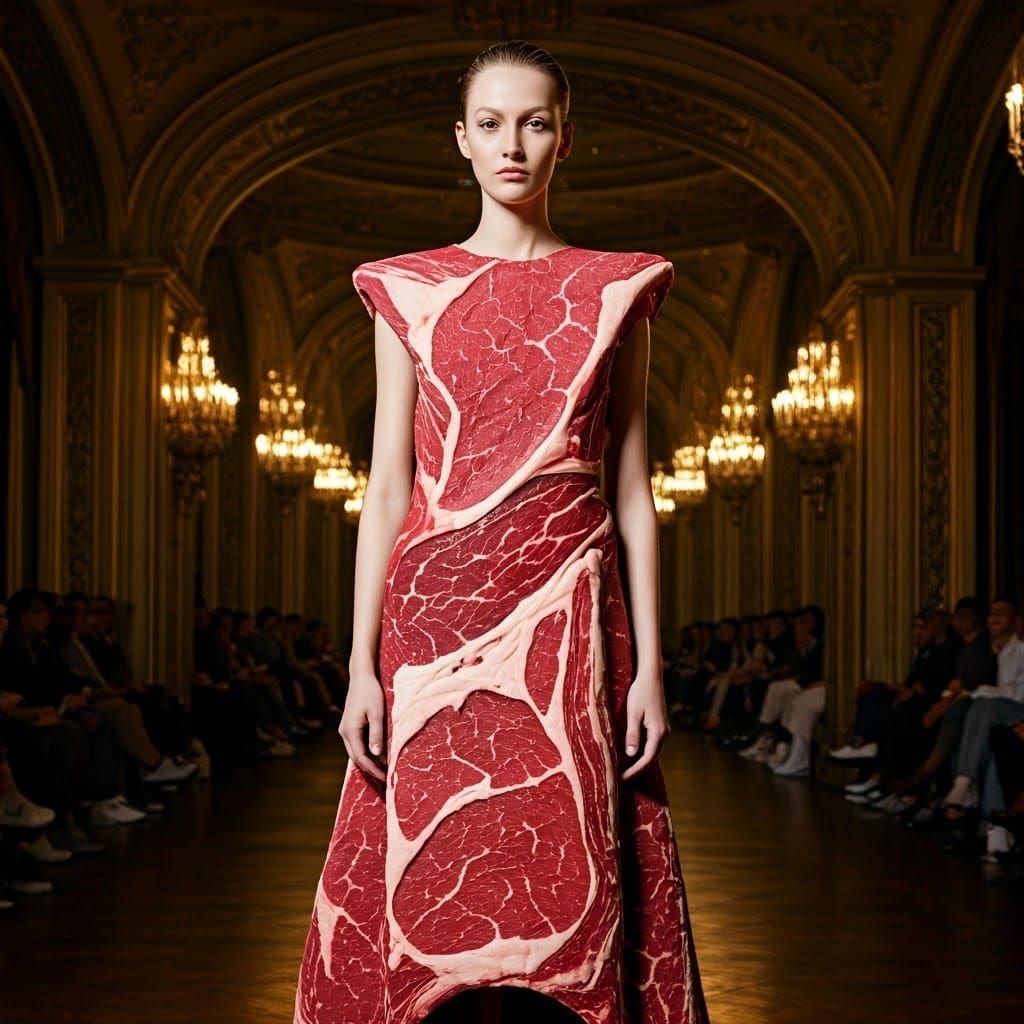 Meat Couture: Avant-Garde Fashion Show