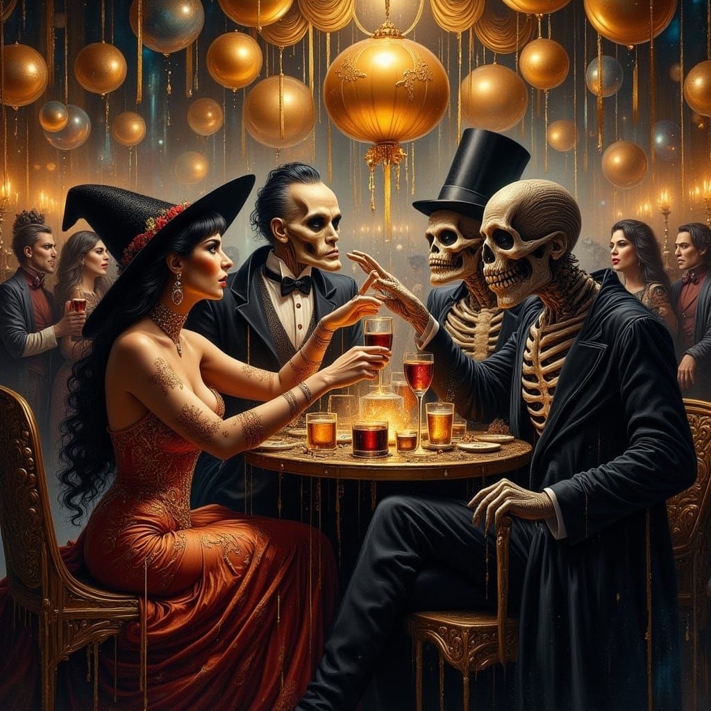 Monstrous Masquerade: Haunted New Year's Eve Ball