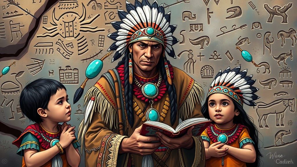 Native American Heritage: A Comic Book Art Style