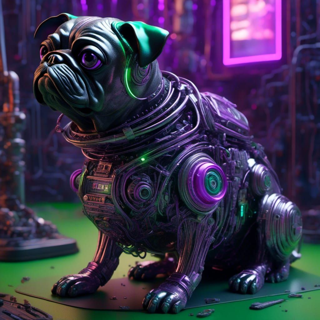 RoboPug At Your Service
