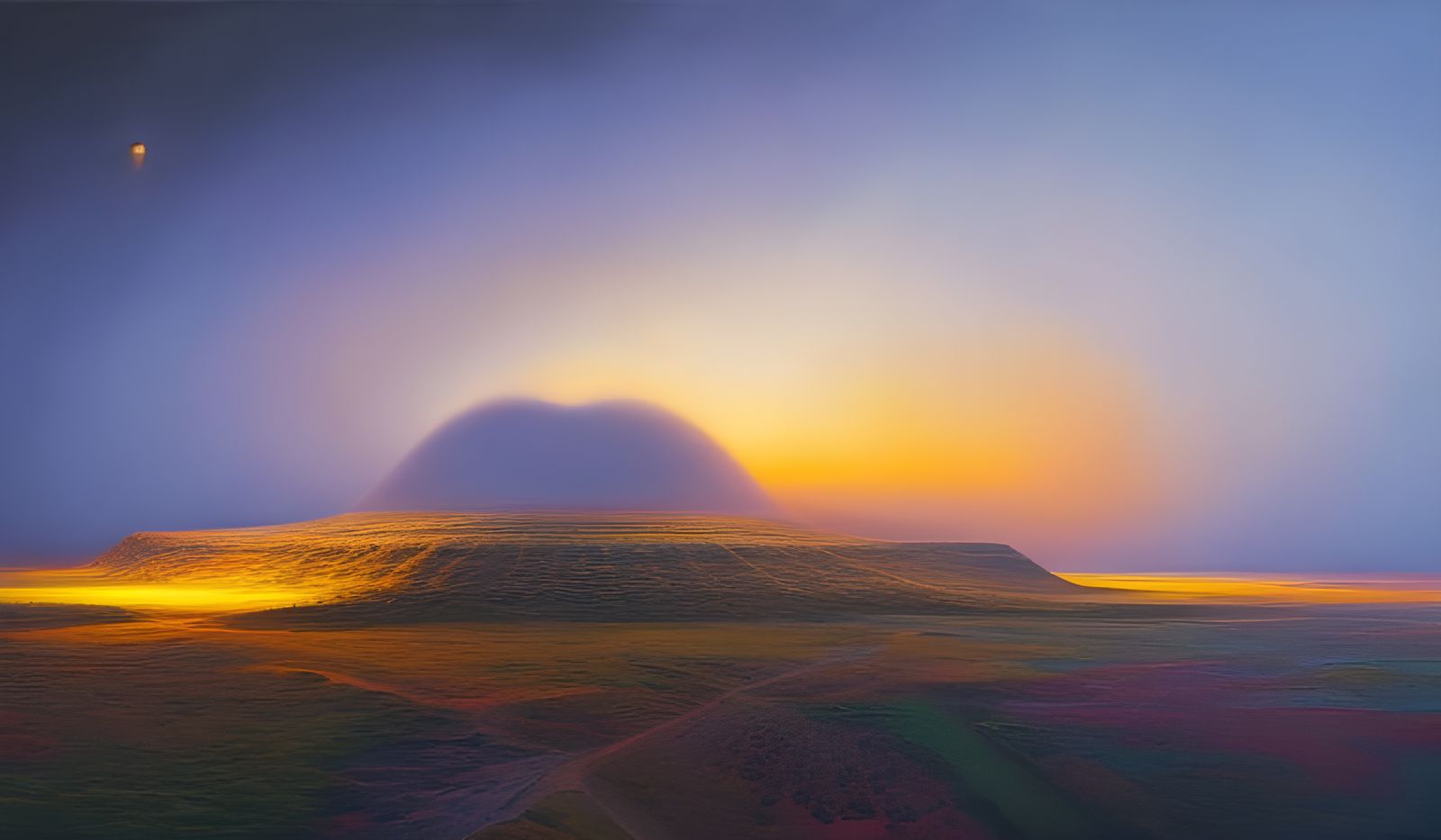 Abstract UAP Taking Flight: Hyperdetailed Surreal Art