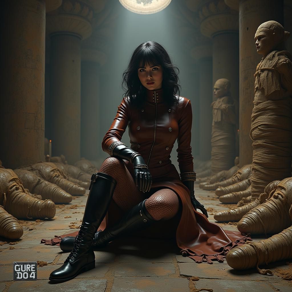 Velma Dinkley as Dark Academia Tomb Raider