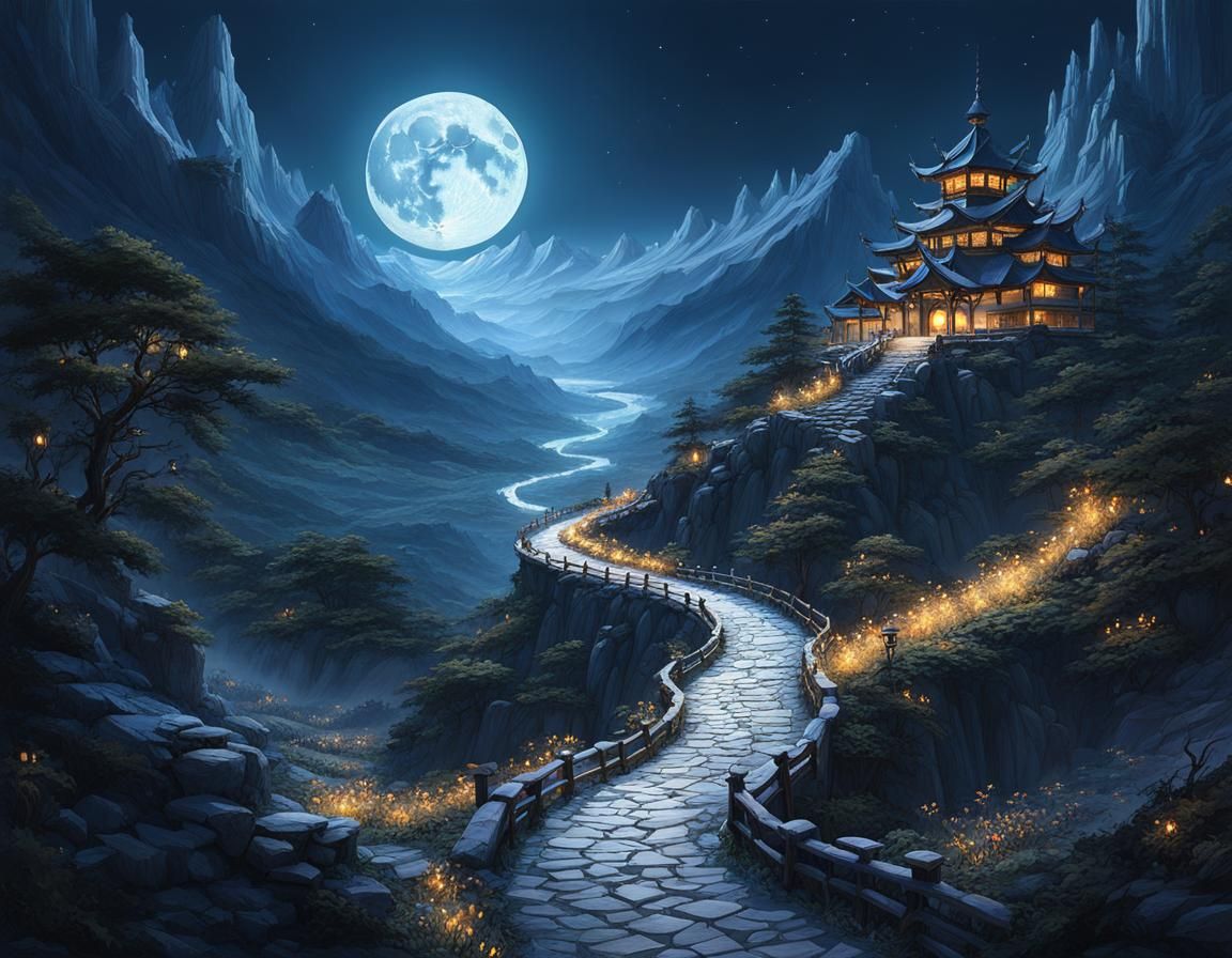 Path to the moon