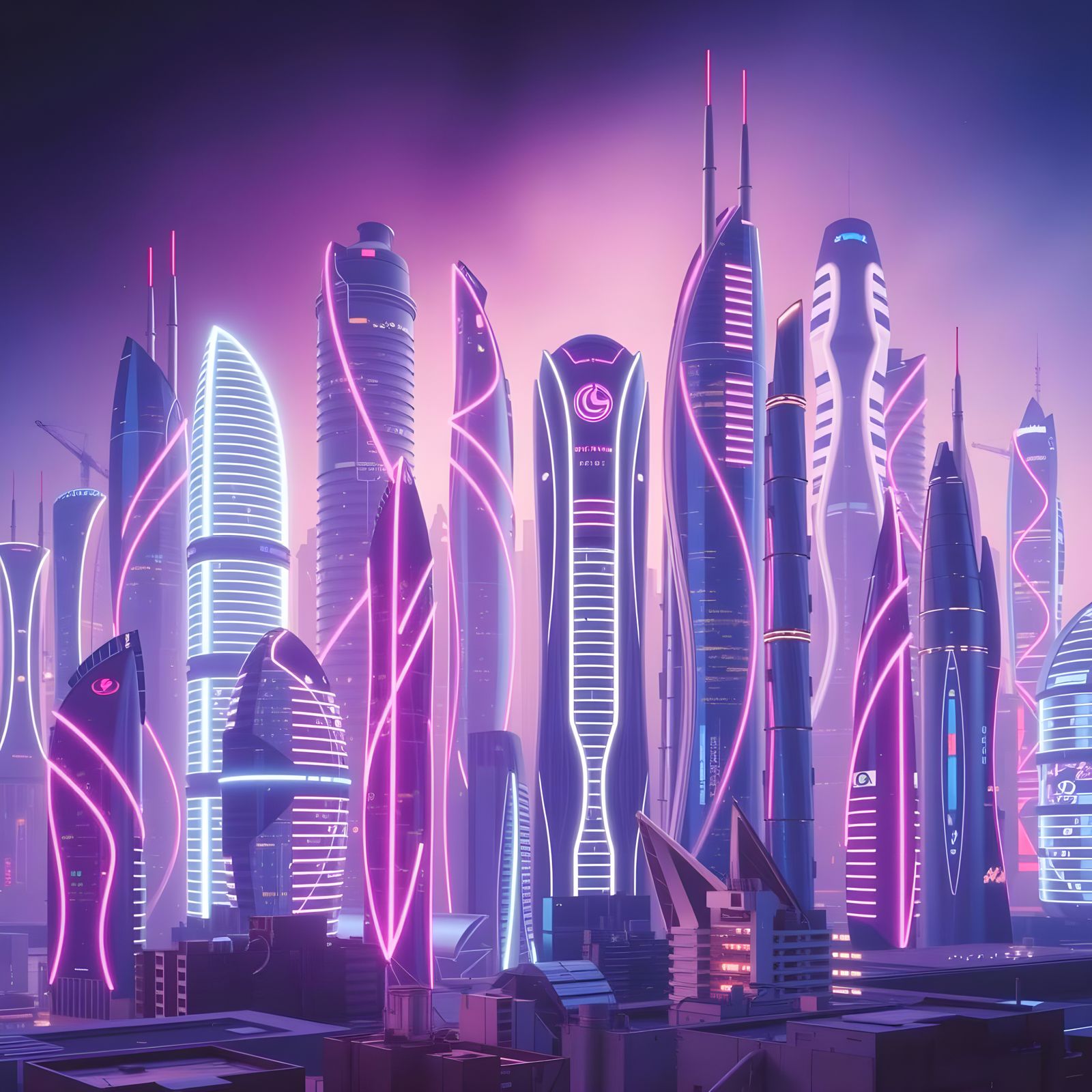 Neo City Skyline