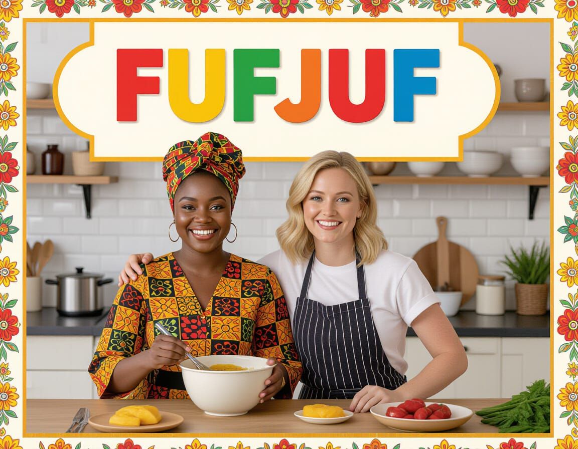 FUFJUF Cooking Show Advertisement: Ghanaian-Dutch Fusion