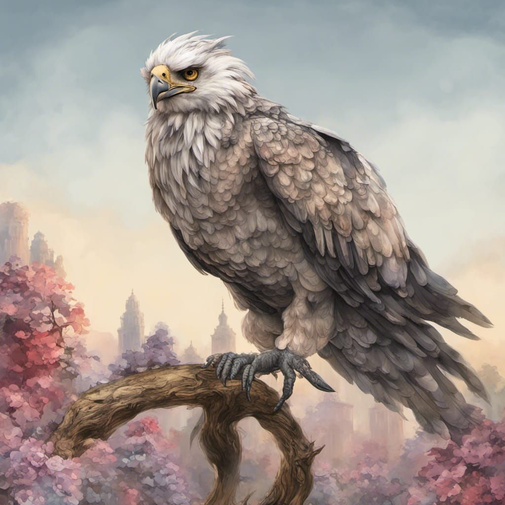 Beautiful Harpy Eagle