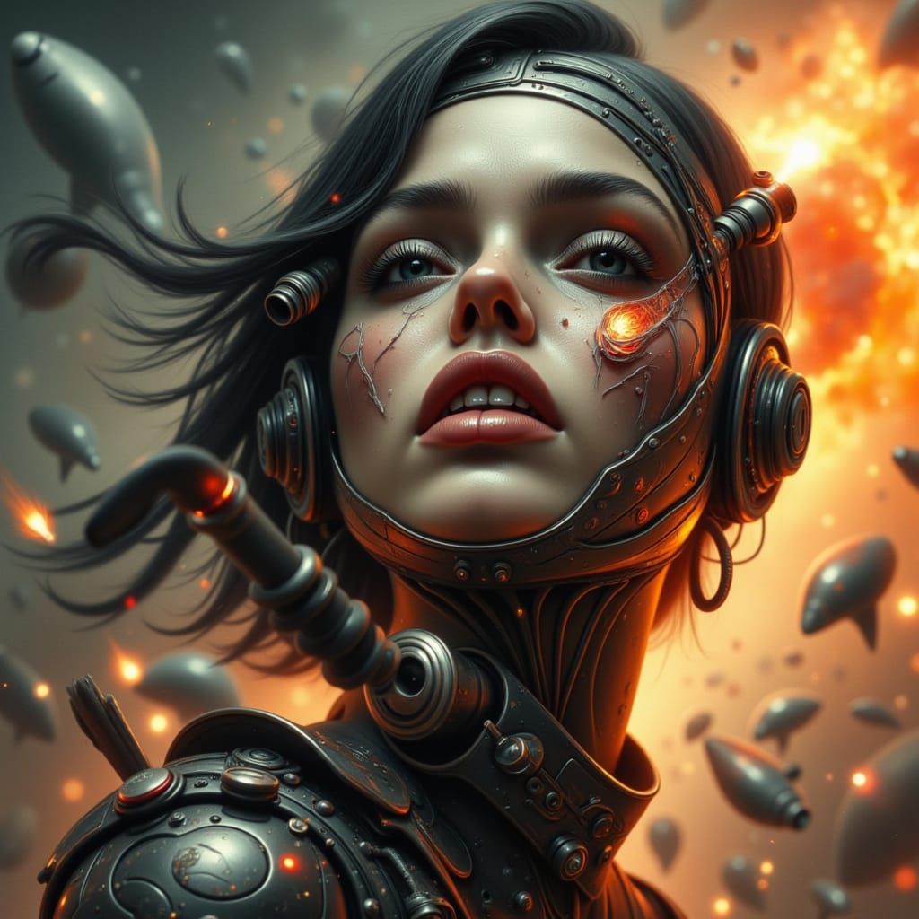 Surreal Whimsy in Distorted Dreamscapes