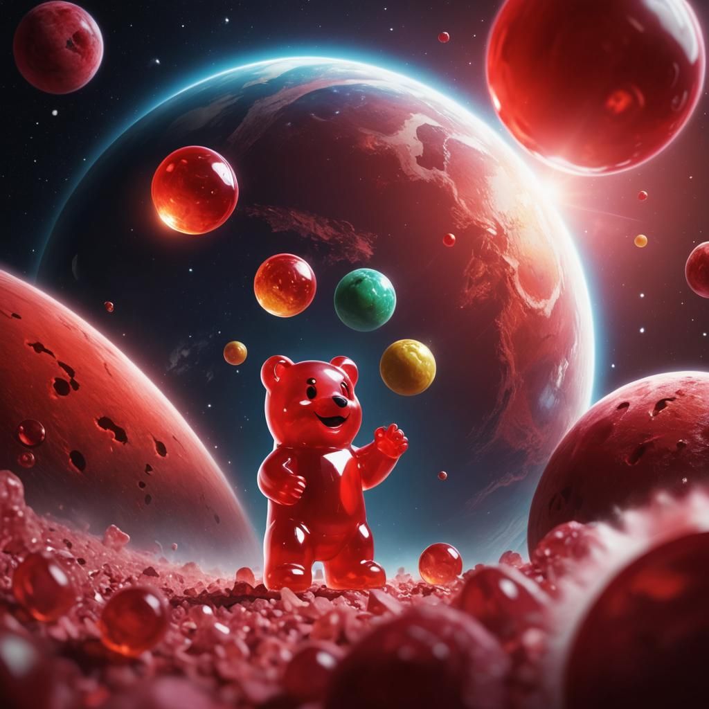 Gummy Bear Superhero Saves the World