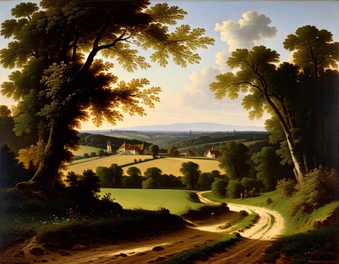 Barbizon art movement landscape painting