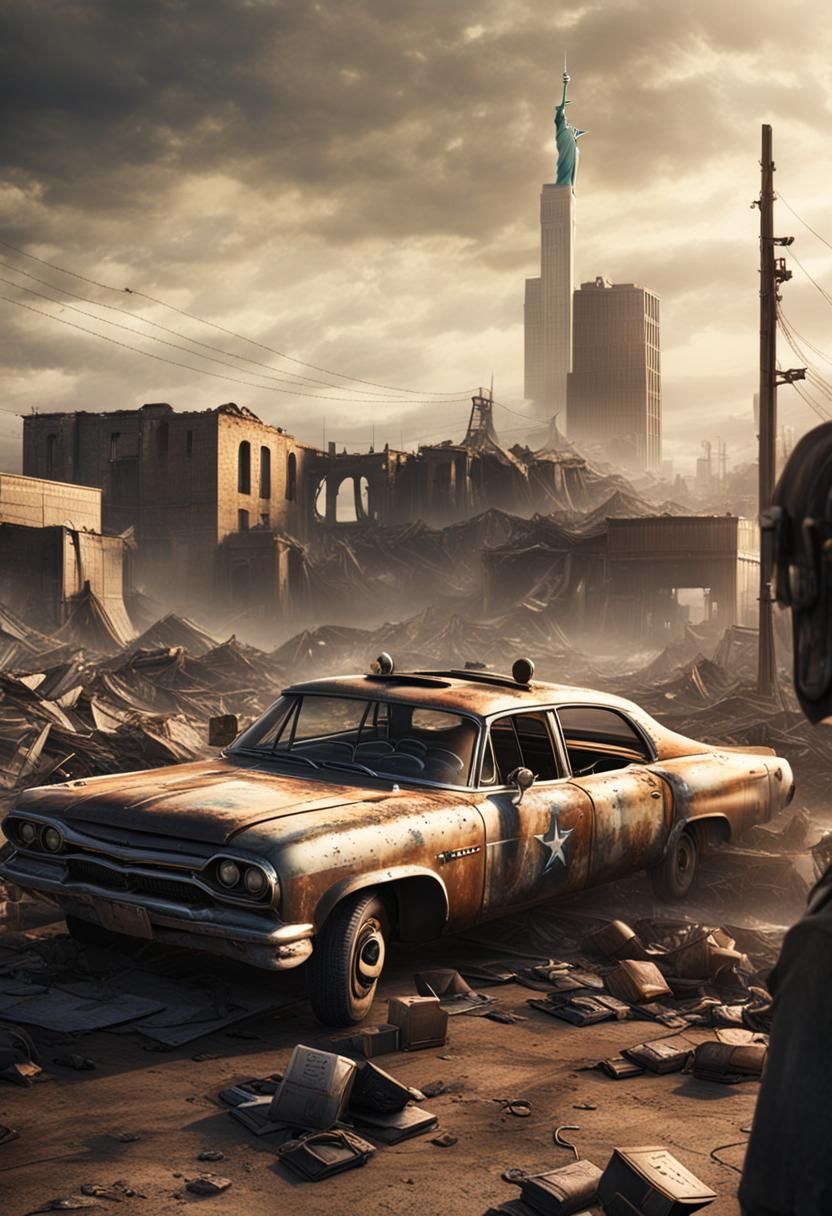Post-Apocalyptic U.S.A. in Unreal Engine 5