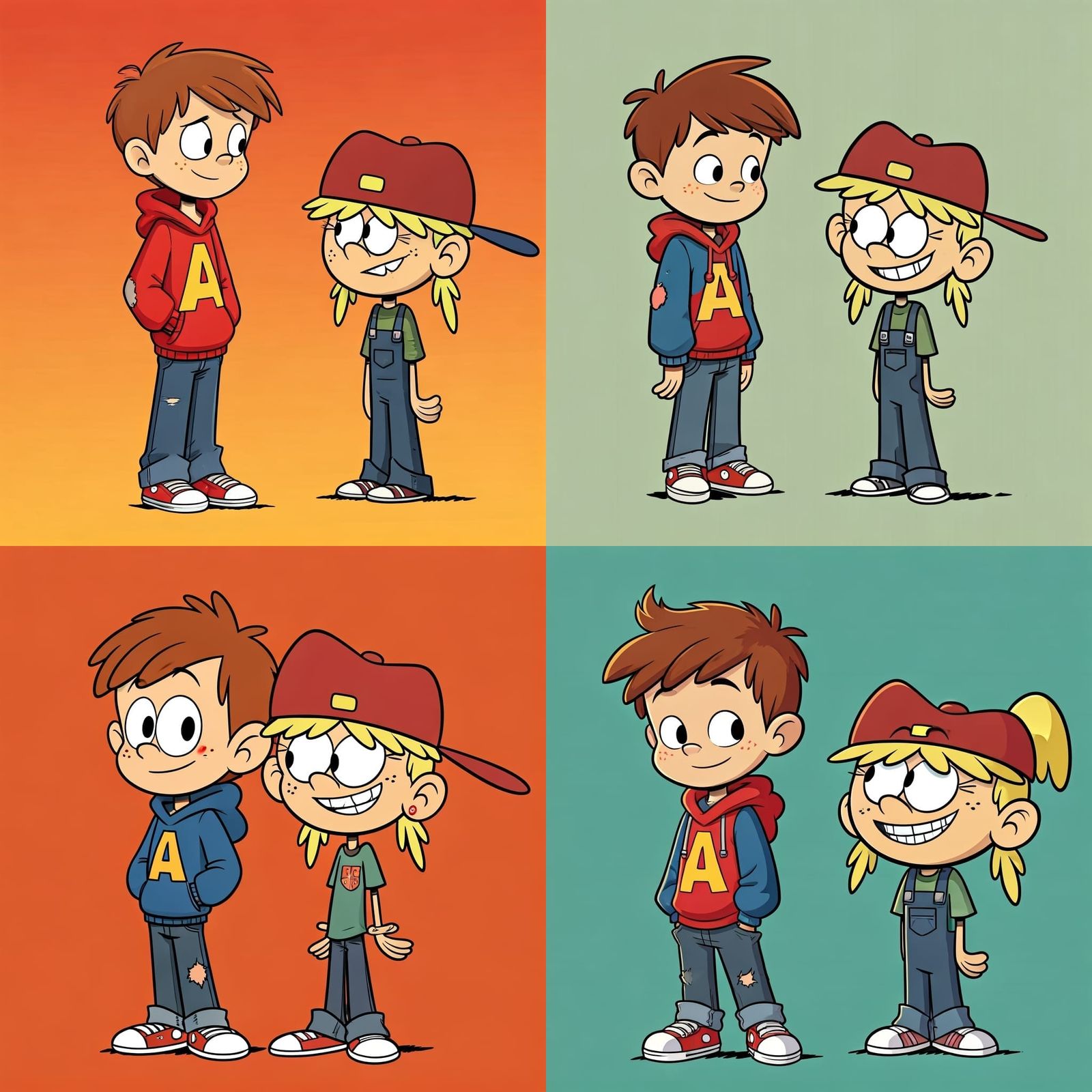 Alvin Seville Meets Lana Loud Cartoon