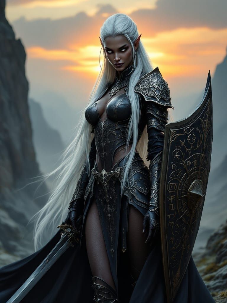 Darkelf warrior female
