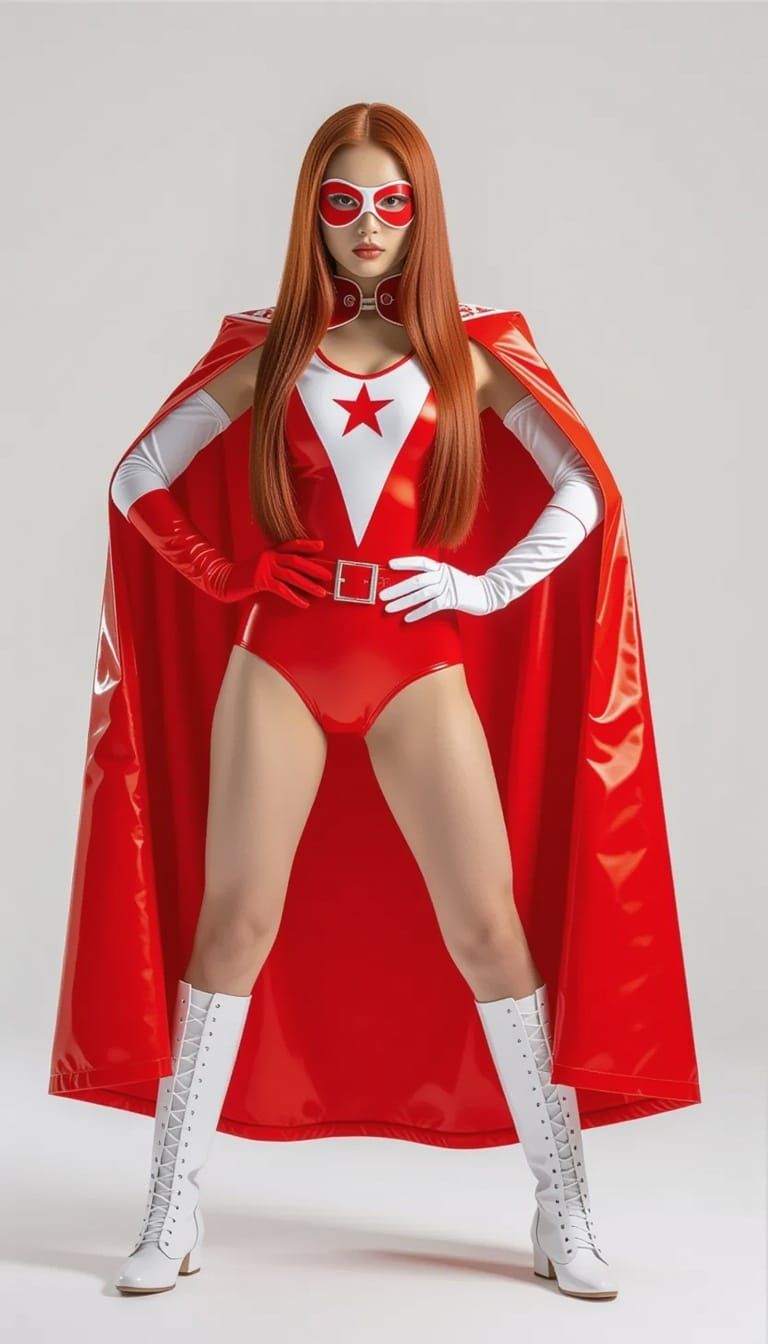 Chinese Superheroine in Alternate Timeline City