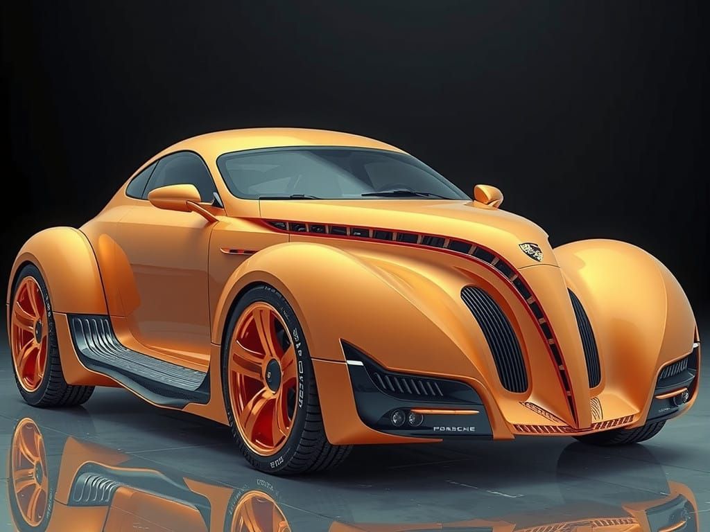 Hyper-Realistic Metaphysical Biomimetic Android SUV in Futur...