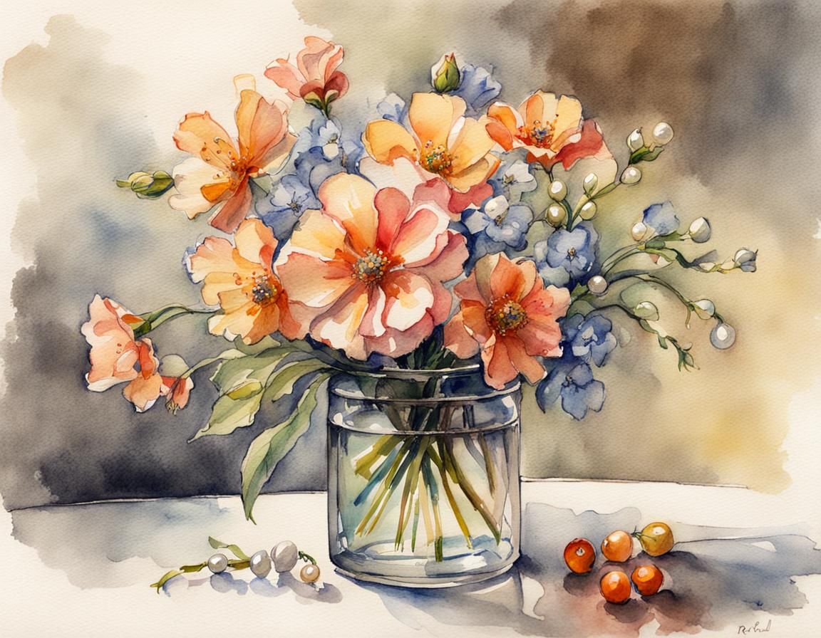 Watercolor Still