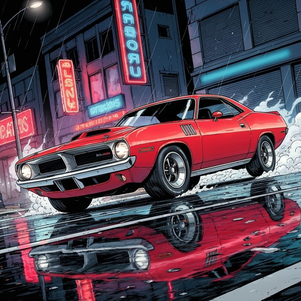 1970 Plymouth Barracuda.