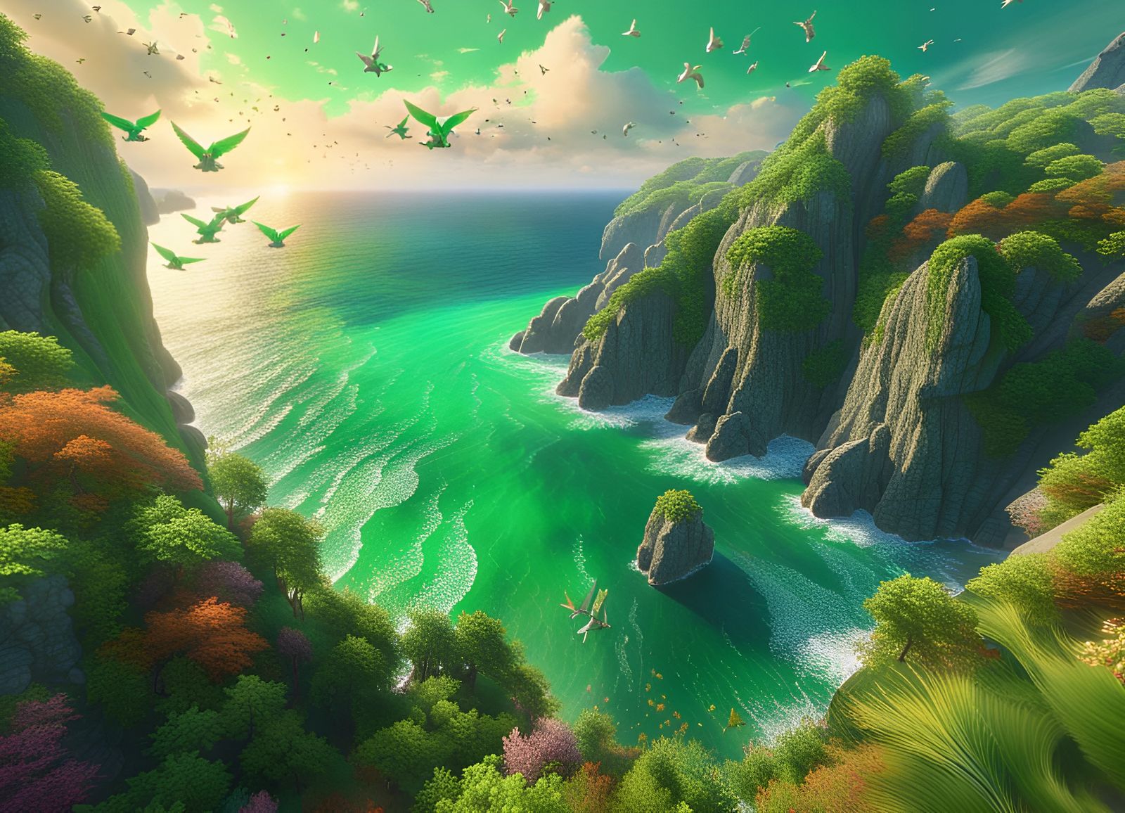 Coastal landscape