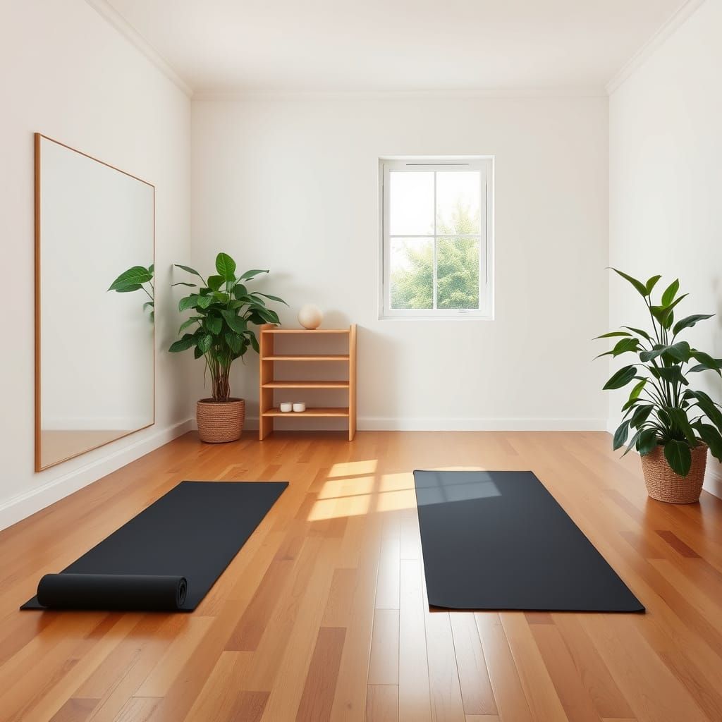 Serene Pilates Studio in Muji Minimalist Style