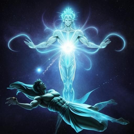 Ethereal Astral Projection Art