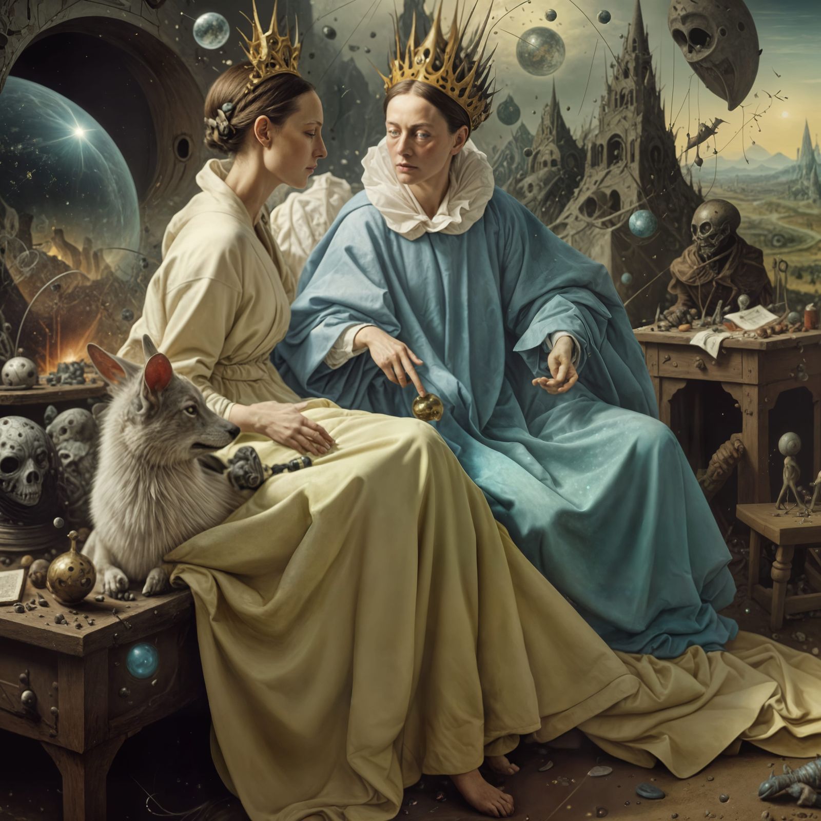 A Queen explaining how certain things work - what you can, a...