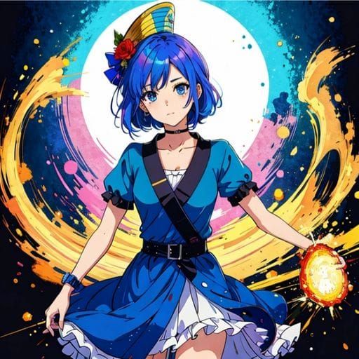 Shining Star Pattern Illustration