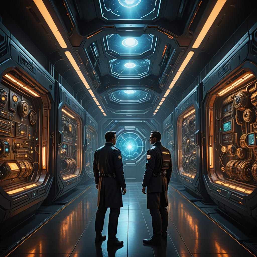 Mythical Creatures in MIB Vault: Retro-Futuristic Sci-Fi