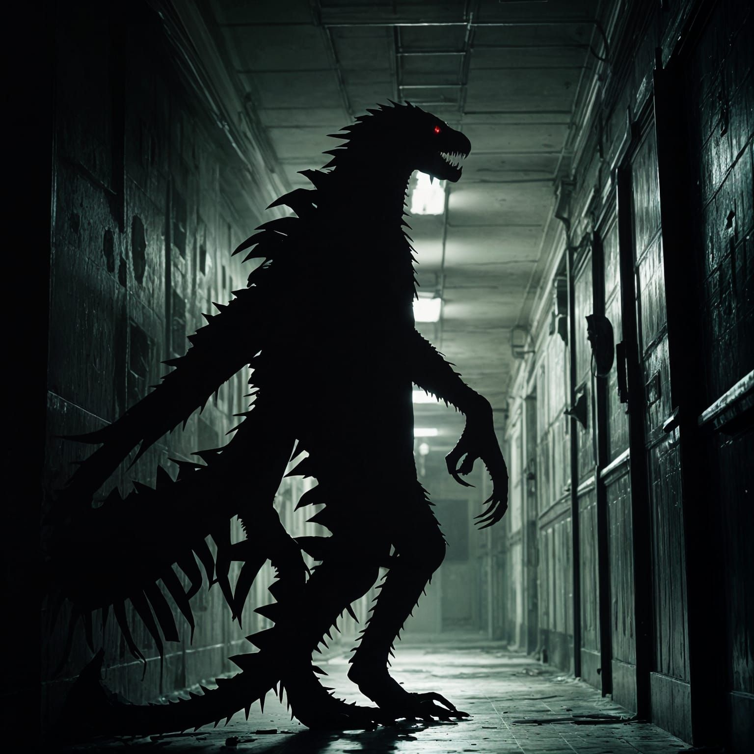 Surreal Horror in a Dark, Abandoned Hospital