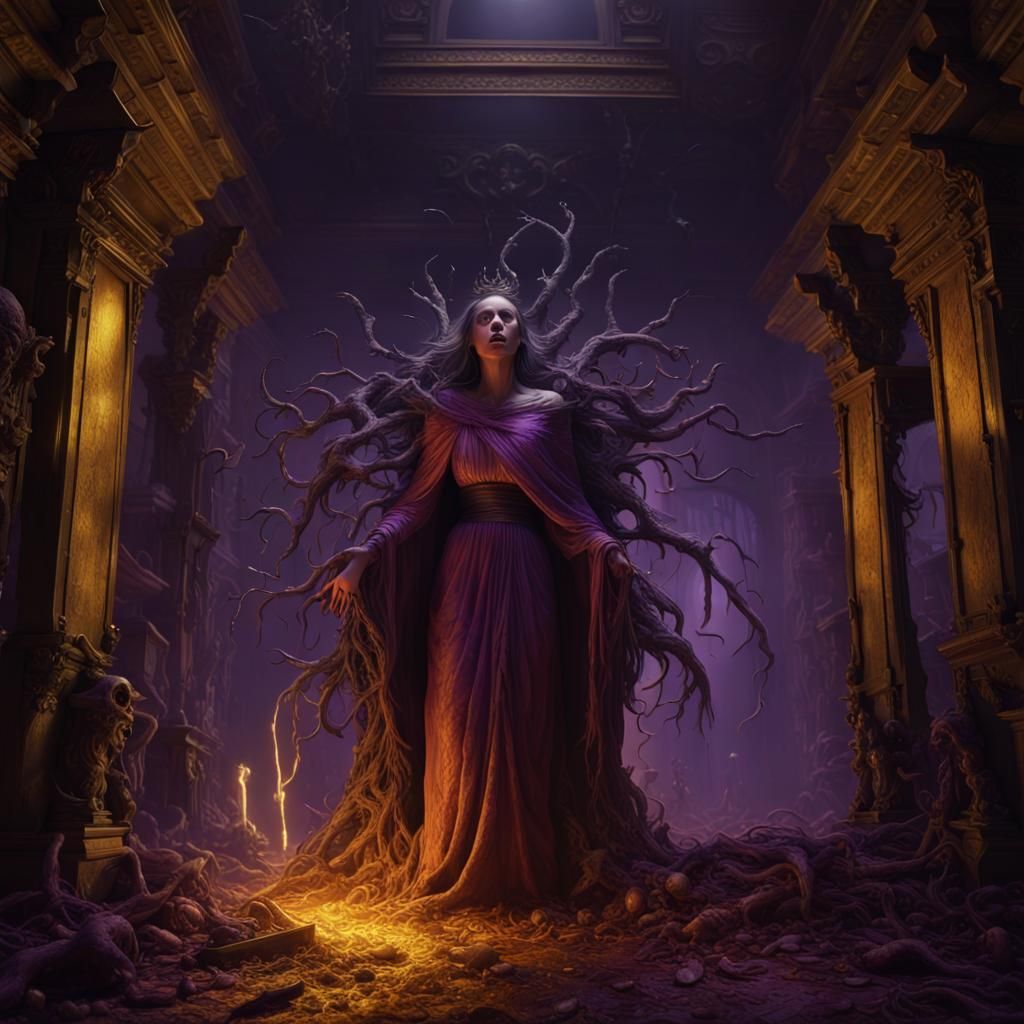 Terrifying Horror Scene with Multiples of Thirteen