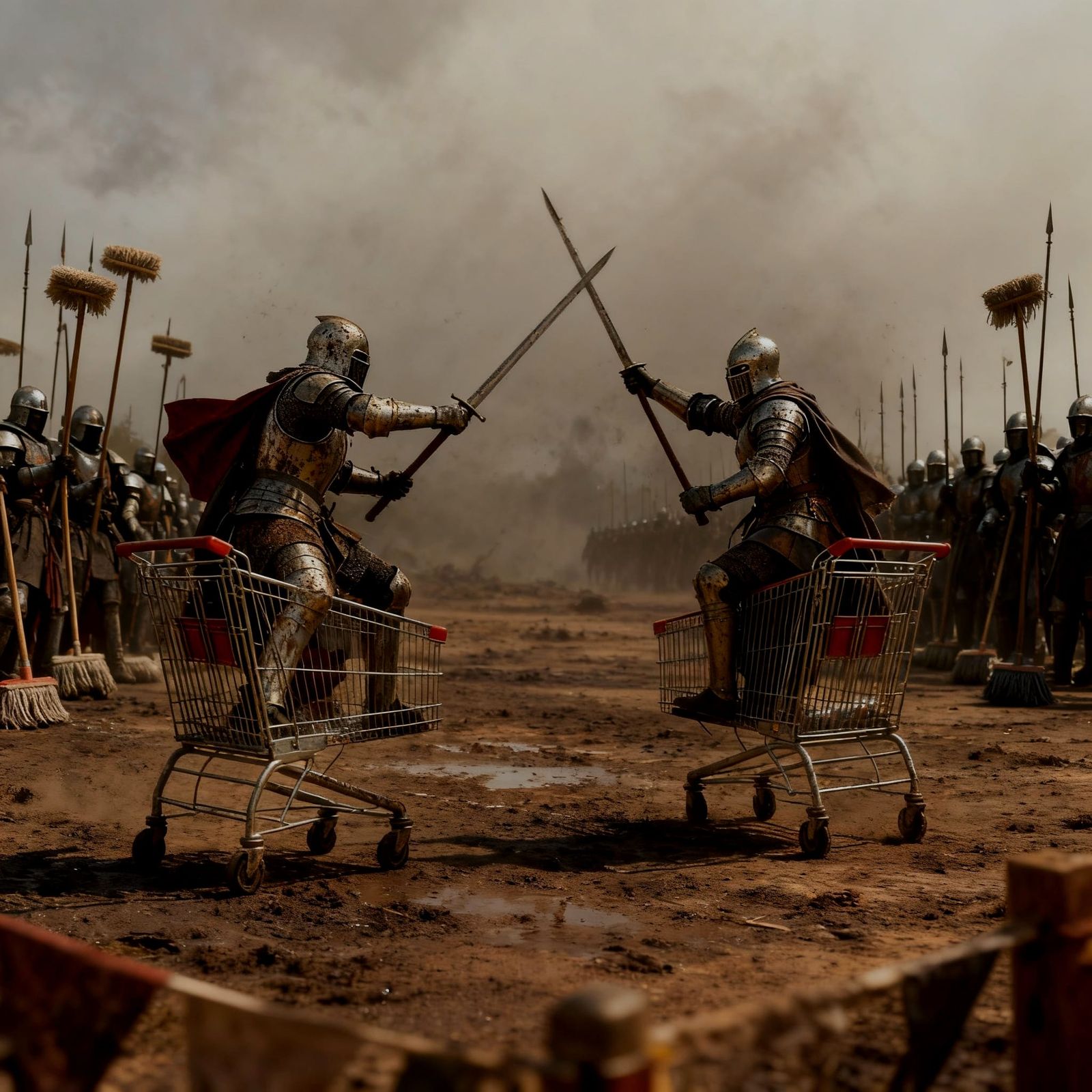 Shopping Trolley Steeds