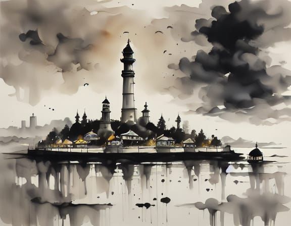 <lora:Loka:1.0> <lora:Lola:1.0> Lighthouse