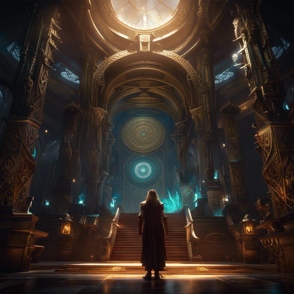 Asgard: Dark Fantasy Concept Art in 8K