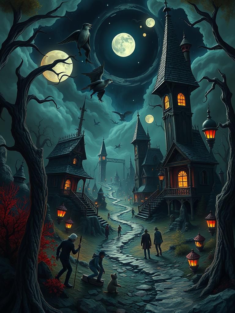 Nightmarish Dream World of Wicked Horrors