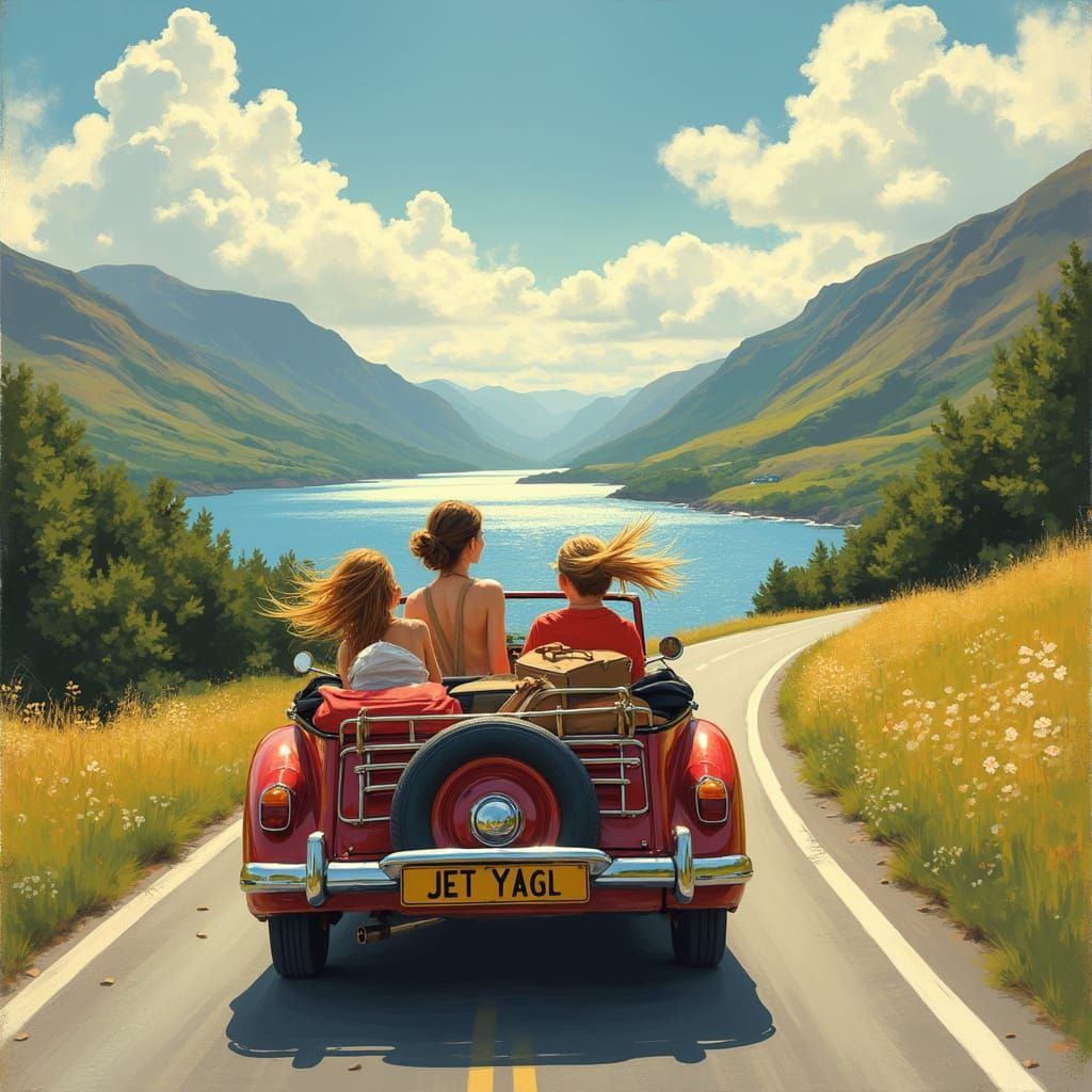 Elegant British Road Trip through the Lake District