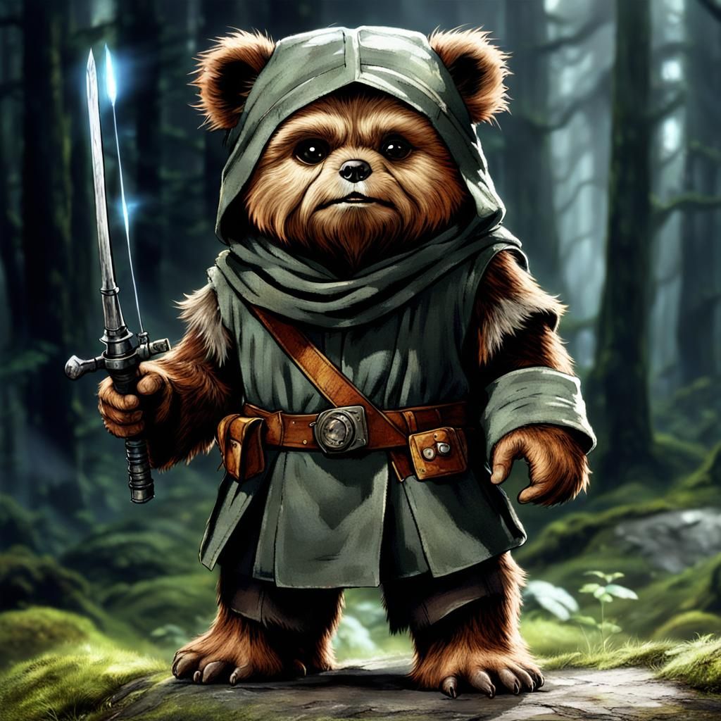 Ewok-Hobbit Hybrid Creature