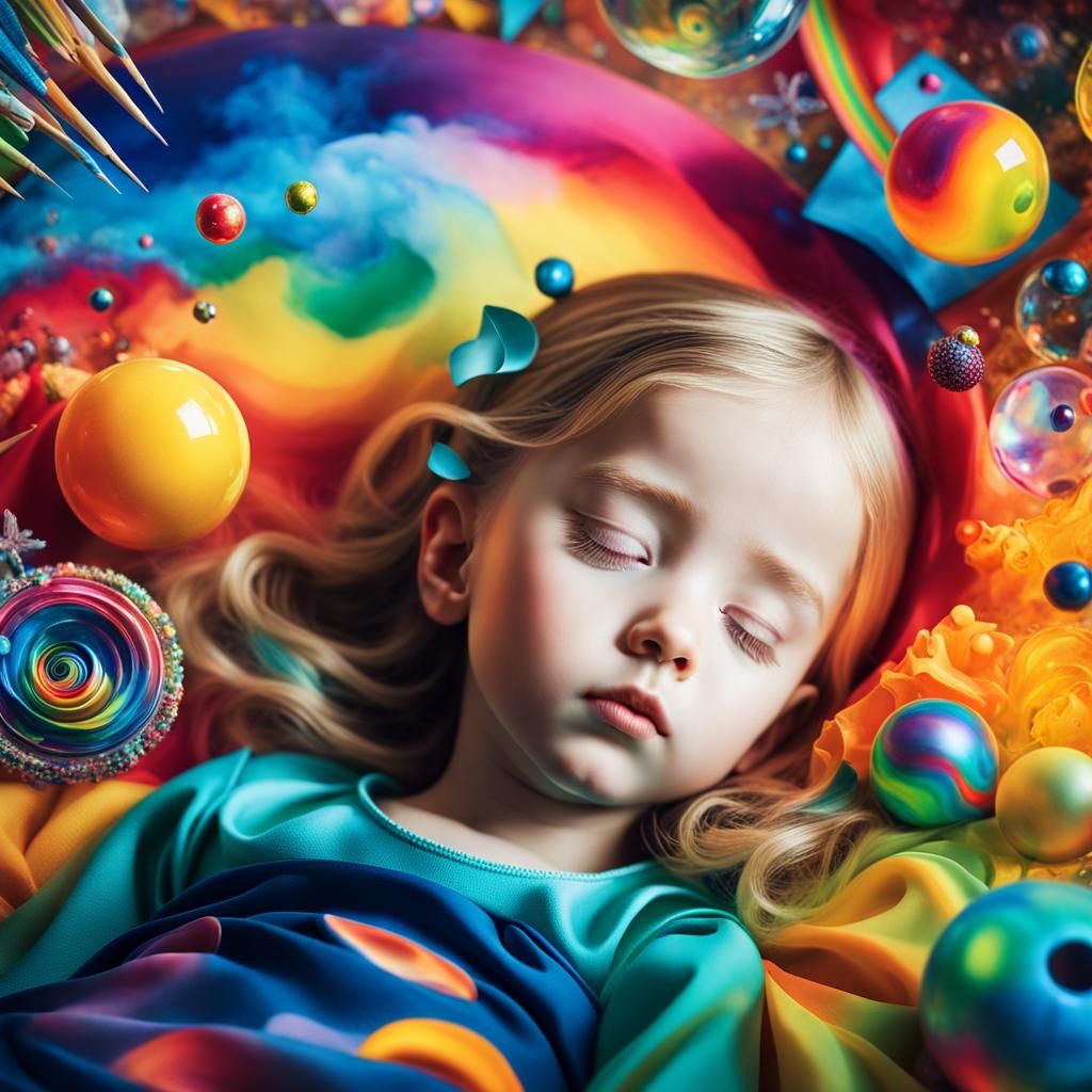 Surrealist Dreamworld Portrait Inspired by Rayographs