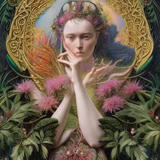 Mythical Creatures: Mixed Media Sculpture in Fashion Art Sty...