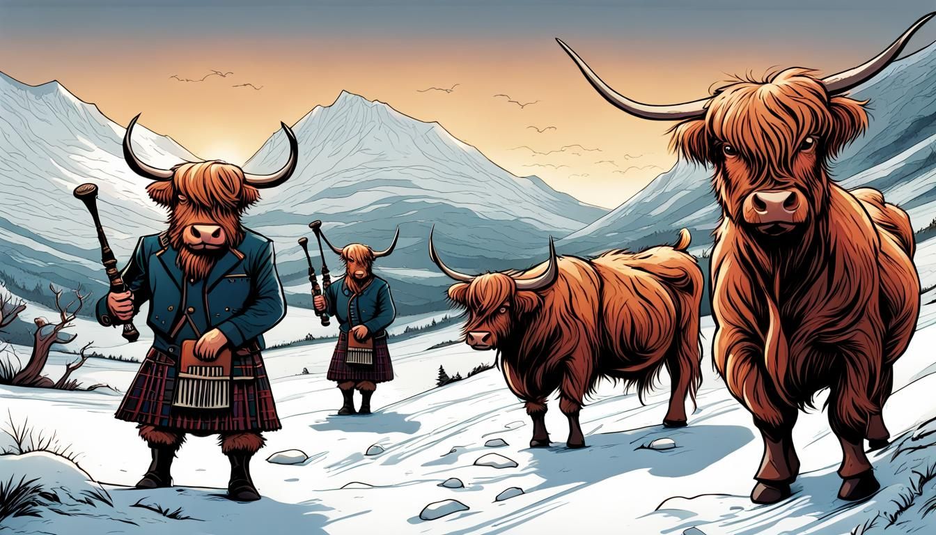 Horned Hoofers Harmonize with Stock-and-Horns