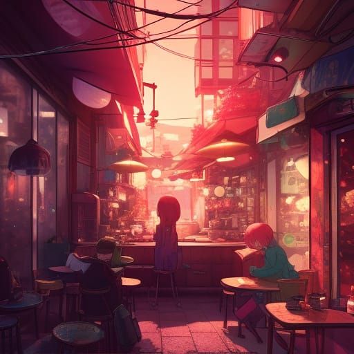 Strawberry Hand Grenade Exploding: Cel-Shaded Render