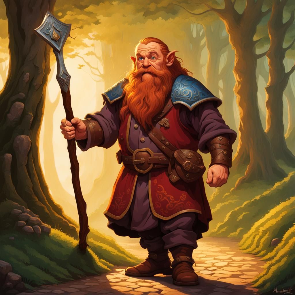 Glóin the Dwarf, Hildebrandt Brothers Style