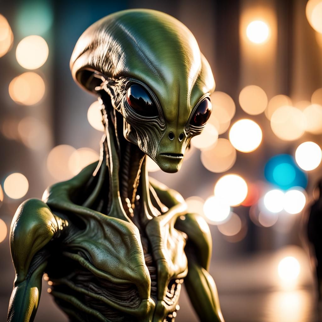 Aliens Arrive on Earth: Professional Photography