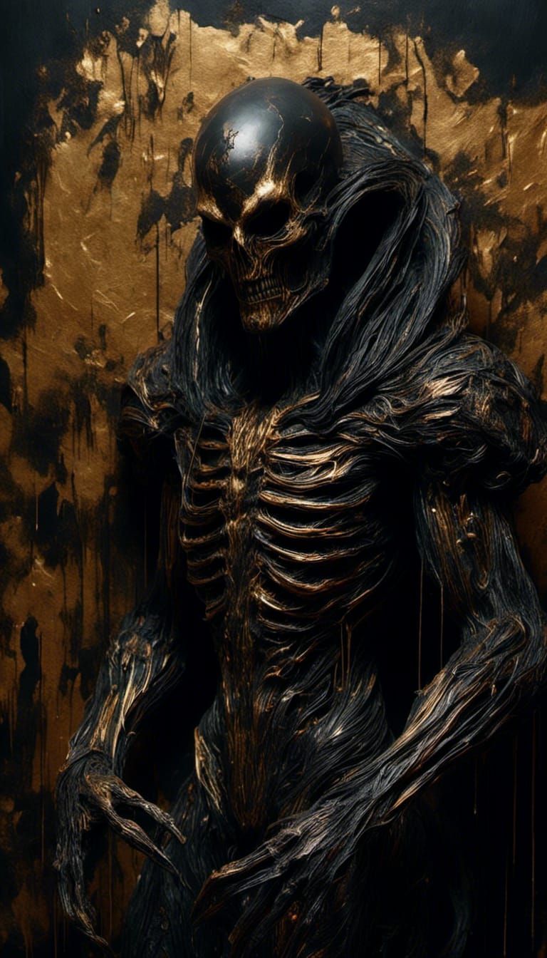 Nightmare Dream: Greek God Morpheus Painting